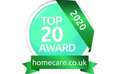 Award: Top 20 Recommended Home Care Provider In The North-West